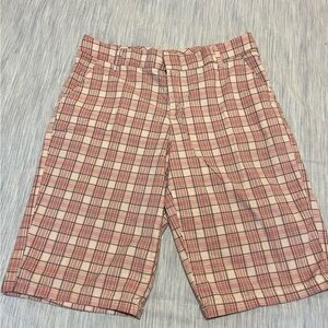 Caribbean Joe plaid shorts. Size 8.